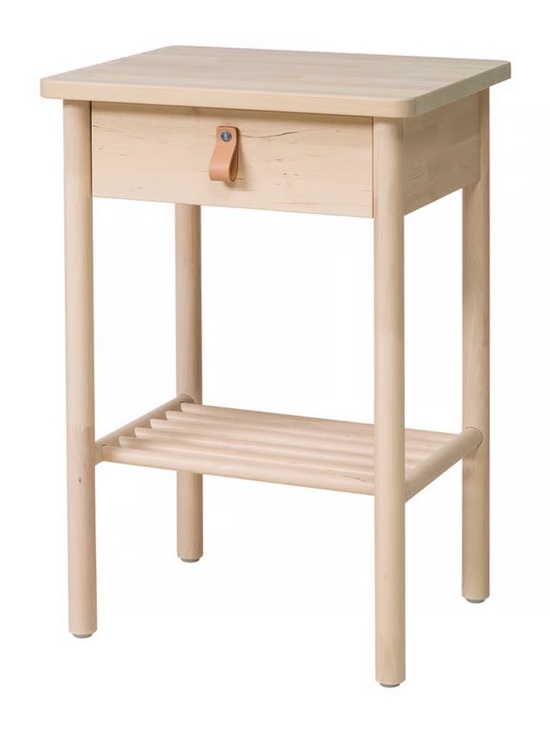 IKEA Other - New IKEA BJÖRKSNÄS Solid Birch Nightstand | Scandinavian Side Table| Birch